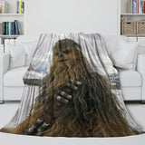 Charger l'image dans la visionneuse de la galerie, Star Wars Chewbacca Blanket Flannel Throw Room Decoration