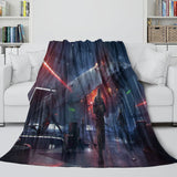 Charger l'image dans la visionneuse de la galerie, Star Wars Chewbacca Blanket Flannel Throw Room Decoration
