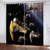 Load image into Gallery viewer, Star Wars Curtains Blackout Window Drapes Room Decoration