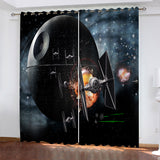 Load image into Gallery viewer, Star Wars Curtains Blackout Window Drapes Room Decoration