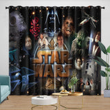 Load image into Gallery viewer, Star Wars Curtains Pattern Blackout Window Drapes