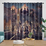 Load image into Gallery viewer, Star Wars Curtains Pattern Blackout Window Drapes