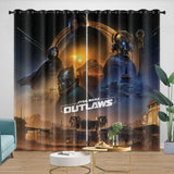Charger l&#39;image dans la visionneuse de la galerie, Star Wars Outlaws Curtains Blackout Window Drapes Room Decoration