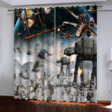 Load image into Gallery viewer, Star Wars Curtains Blackout Window Drapes