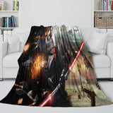Load image into Gallery viewer, Star Wars Phantom Menace Blanket Flannel Throw Room Decoration