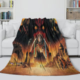 Load image into Gallery viewer, Star Wars Phantom Menace Blanket Flannel Throw Room Decoration