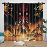 Load image into Gallery viewer, Star Wars Phantom Menace Curtains Blackout Window Drapes