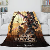 Load image into Gallery viewer, Star Wars The Bad Batch Blanket Flannel Throw