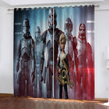 Load image into Gallery viewer, Star Wars The Bad Batch Curtains Pattern Blackout Window Drapes