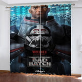 Load image into Gallery viewer, Star Wars The Bad Batch Curtains Pattern Blackout Window Drapes