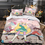 Load image into Gallery viewer, Star vs the Forces of Evil Bedding Set Duvet Cover Without Filler