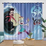 Load image into Gallery viewer, Star vs the Forces of Evil Curtains Blackout Window Drapes