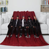 Load image into Gallery viewer, Stray Kids Blanket Flannel Fleece Pattern Throw Room Decoration