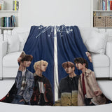 Load image into Gallery viewer, Stray Kids Blanket Flannel Fleece Pattern Throw Room Decoration