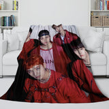 Load image into Gallery viewer, Stray Kids Blanket Flannel Fleece Pattern Throw Room Decoration