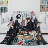 Load image into Gallery viewer, Stray Kids Blanket Flannel Fleece Throw Room Decoration