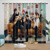 Charger l'image dans la visionneuse de la galerie, Stray Kids Curtains Blackout Window Drapes Room Decoration