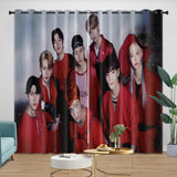 Charger l'image dans la visionneuse de la galerie, Stray Kids Curtains Blackout Window Pattern Drapes Room Decoration