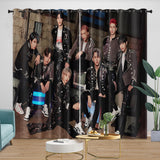 Charger l'image dans la visionneuse de la galerie, Stray Kids Curtains Blackout Window Pattern Drapes Room Decoration