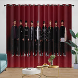 Charger l'image dans la visionneuse de la galerie, Stray Kids Curtains Blackout Window Pattern Drapes Room Decoration