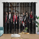 Charger l'image dans la visionneuse de la galerie, Stray Kids Curtains Blackout Window Pattern Drapes Room Decoration