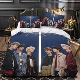 Charger l'image dans la visionneuse de la galerie, Stray Kids Duvet Cover Bedding Set Without Filler
