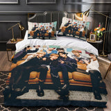 Charger l'image dans la visionneuse de la galerie, Stray Kids Duvet Cover Pattern Bedding Set Without Filler