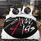 Charger l'image dans la visionneuse de la galerie, Stray Kids Duvet Cover Pattern Bedding Set Without Filler