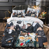 Charger l'image dans la visionneuse de la galerie, Stray Kids Duvet Cover Pattern Bedding Set Without Filler