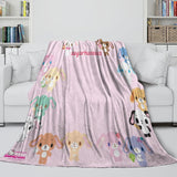 Load image into Gallery viewer, Sugarbunnies Blanket Flannel Fleece Throw Room Decoration