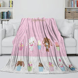 Load image into Gallery viewer, Sugarbunnies Blanket Flannel Fleece Throw Room Decoration