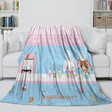 Load image into Gallery viewer, Sugarbunnies Blanket Flannel Fleece Throw Room Decoration