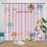 Load image into Gallery viewer, Sugarbunnies Curtains Blackout Window Drapes Room Decoration