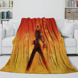 Charger l&#39;image dans la visionneuse de la galerie, Summer Wars Blanket Flannel Throw Kids Room Decoration