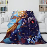 Load image into Gallery viewer, Sundrop And Moondrop Blanket Flannel Fleece Throw