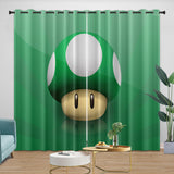 Load image into Gallery viewer, Super Mario Pattern Curtains Blackout Kids Room Window Drapes