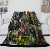 Load image into Gallery viewer, Superhero Hulk Blanket Flannel Throw Kids Room Decoration