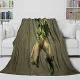 Load image into Gallery viewer, Superhero Hulk Blanket Flannel Throw Kids Room Decoration