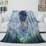 Charger l'image dans la visionneuse de la galerie, Sword Art Online Blanket Flannel Throw Kids Room Decoration
