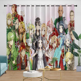 Charger l&#39;image dans la visionneuse de la galerie, Sword Art Online Curtains Blackout Kids Room Window Drapes
