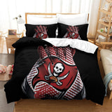 Load image into Gallery viewer, Tampa Bay Buccaneers Bedding Set Duvet Cover Without Filler