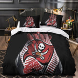 Charger l&#39;image dans la visionneuse de la galerie, Tampa Bay Buccaneers Bedding Set Duvet Cover Without Filler