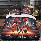 Load image into Gallery viewer, Tampa Bay Buccaneers Bedding Set Duvet Cover Without Filler