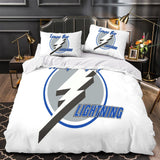 Charger l&#39;image dans la visionneuse de la galerie, Tampa Bay Lightning Bedding Set Quilt Duvet Cover Without Filler