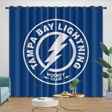 Load image into Gallery viewer, Tampa Bay Lightning Curtains Blackout Window Drapes Room Decoration