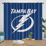 Load image into Gallery viewer, Tampa Bay Lightning Curtains Blackout Window Drapes Room Decoration