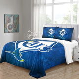 Load image into Gallery viewer, Tampa Bay Rays Bedding Set Quilt Cover Without Filler