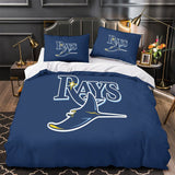Load image into Gallery viewer, Tampa Bay Rays Bedding Set Quilt Cover Without Filler