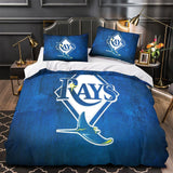 Load image into Gallery viewer, Tampa Bay Rays Bedding Set Quilt Cover Without Filler