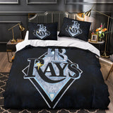 Load image into Gallery viewer, Tampa Bay Rays Bedding Set Quilt Cover Without Filler